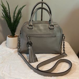 MICHAEL Michael Kors Gray Shoulder Bag
Soft pebbled leather.